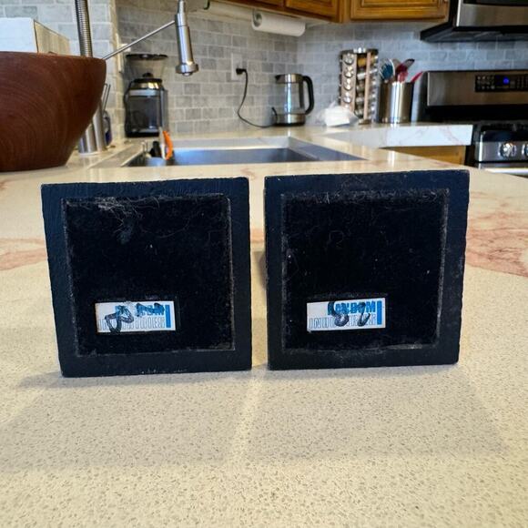 Random Industries Candleholder Danish teak and cast iron MCM vintage - Picture 7 of 12